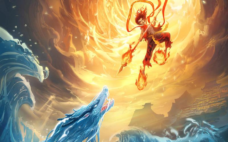 哪吒之魔童降世酷炫人物桌面壁纸