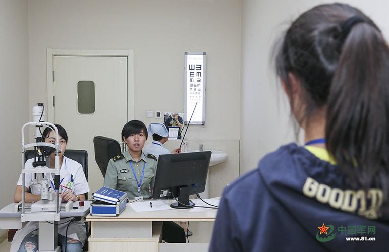 过了体检这关 你距离成为一名女兵就不远了