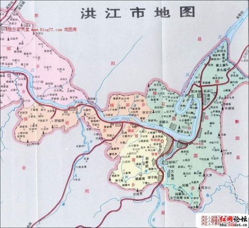 洪江古商城地理位置图