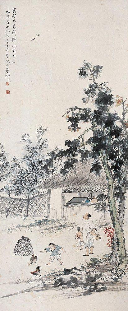 倪田国画作品