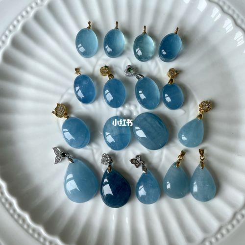 海蓝宝吊坠_海蓝宝_吊坠_时尚_配饰
