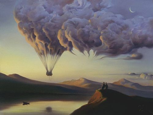 【vladimir kush杰出的超现实主义绘画作品欣赏】