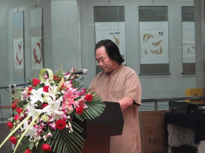 欣赏欣赏中韩友谊书画展(李正平)---学习摄影(743)