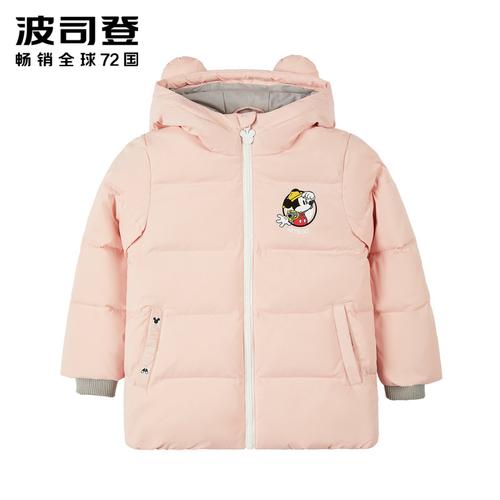 波司登童装男女童儿童2019新款ip总动员秋冬连帽羽绒服 参数