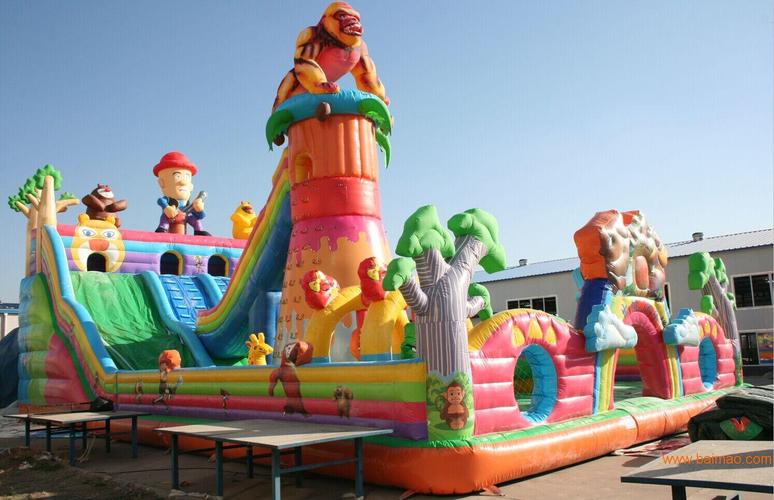 天津广场游乐场儿童充气城堡 大型充气城堡厂家厂家/批发/供应商