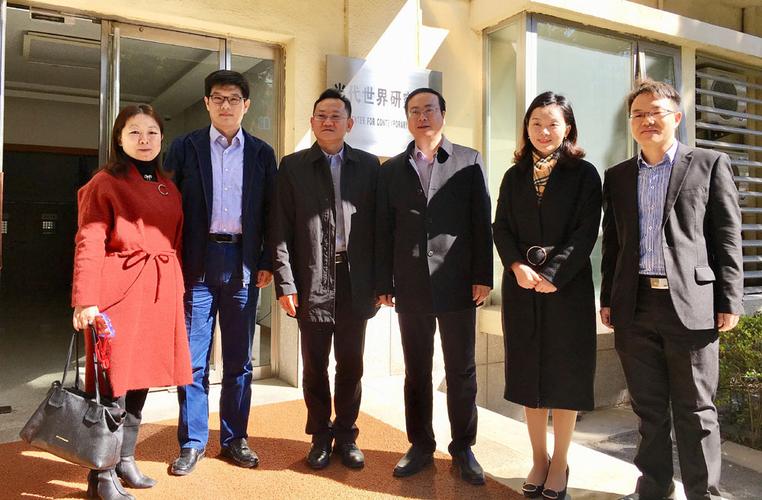 我院党组书记,院长张跃国率队拜访中联部当代世界研究