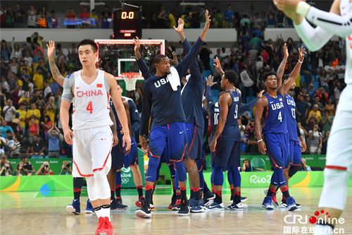 奥运男篮中国57分惨败美国梦之队