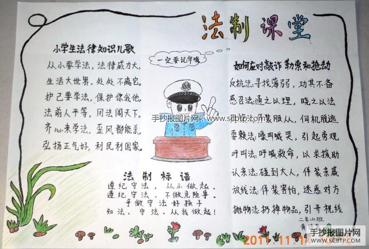 点击: 上一页12345下一页                知法懂法,与法同行的手抄报