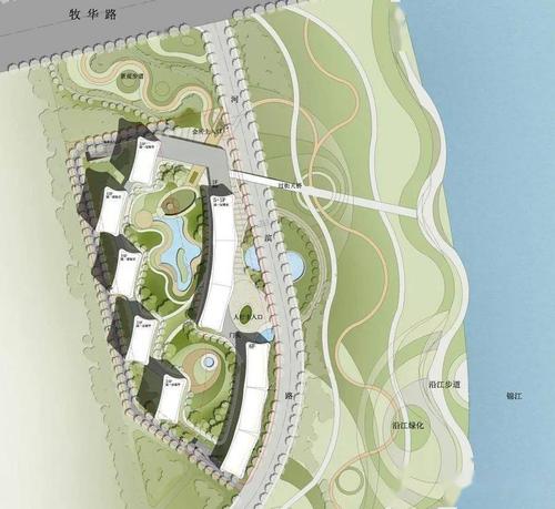 2020经典效果图整理投标项目彩色总平面系列二