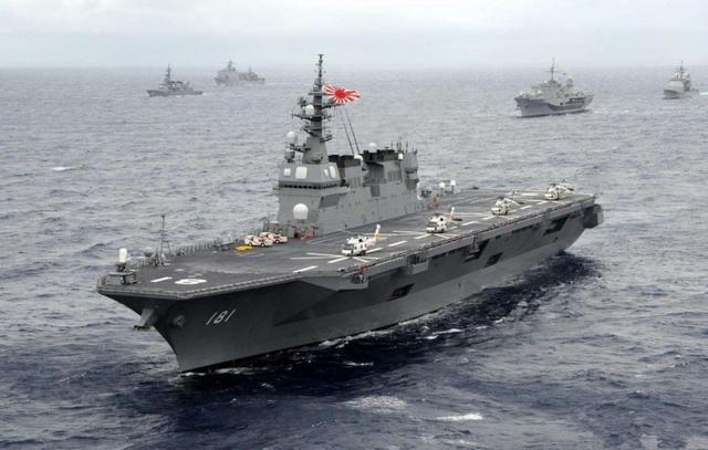 日本此前一直计划的出云号直升机驱逐舰改建航母计划终于提上了日程