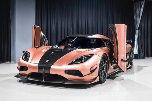 科尼塞克agera rs,这枚幽灵的颜色真漂亮!