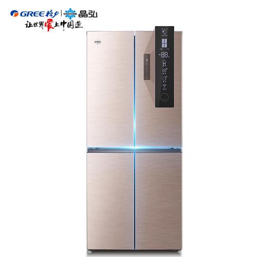 格力(kinghome) 晶弘 439升双开门冰箱十字对开多门双变频智能wifi