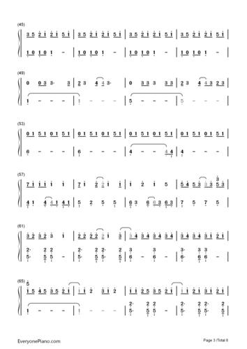 love story meets viva la vida-the piano guys numbered musical