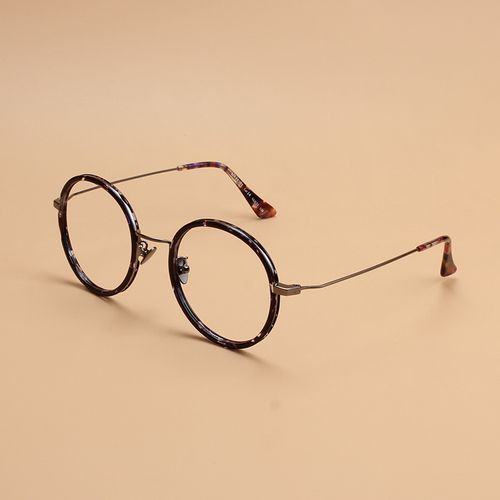 新款韩版复古眼镜框大圆全框超轻tr90时尚镜架女潮近视男m.