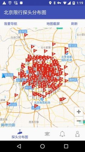 北京限行地图