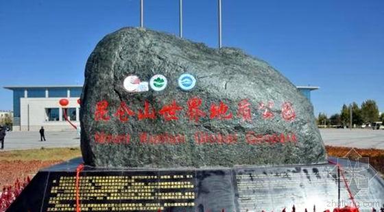 昆仑山世界地质公园揭碑
