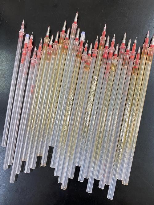 记录 用完的笔芯