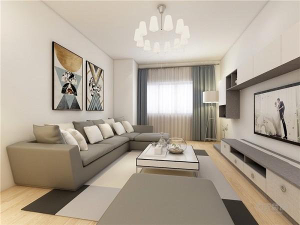 现代简约风格装修效果图121平两室一厅效果好气质晒晒