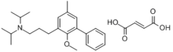 n-双(1-甲基乙基)-3-苯基-苯丙胺富马酸盐是一种化学物质,分子式是c27