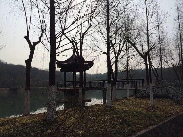 公园内还有宜兴唯一的摩天轮这里谭池遍布公园各处终年泉水淙淙散步