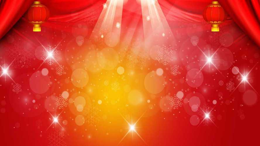 喜庆的一组ppt背景图片,这组图片都以红色为底十分精美适用于春节