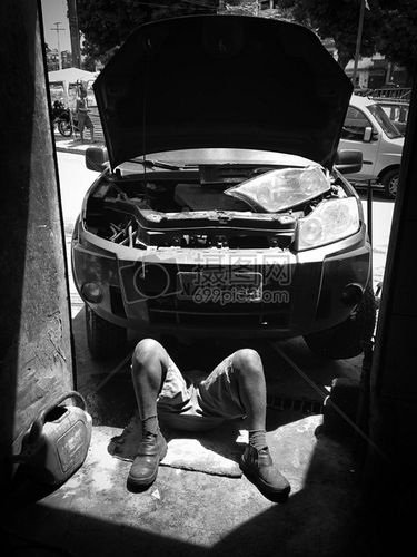 修车的人