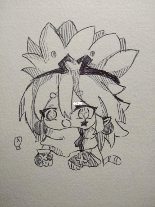 q版嘉德罗斯_圆珠笔_临摹_文化_绘画