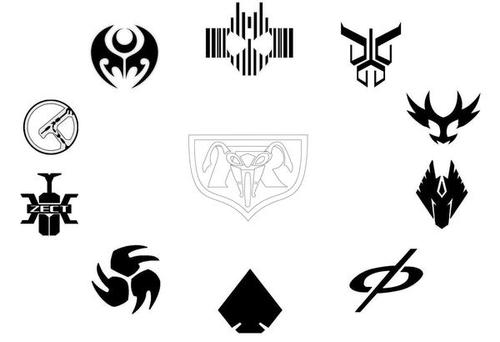 假面骑士decade的psp上的骑士符号