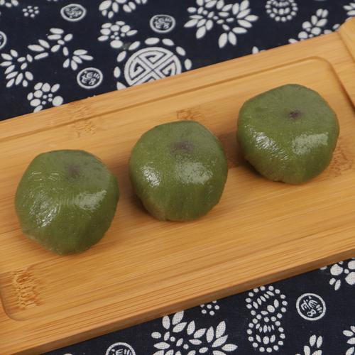 宁波特产赵伯伯豆沙艾草青团粑粑清明果传统糯米团子糕点点心