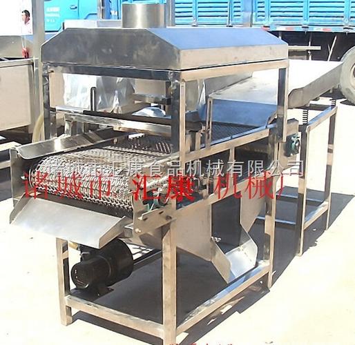 sm-3-猪皮脱毛机,猪肘子烧毛机,肉类烧毛流水线