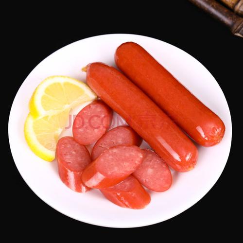 热狗香肠风味烤肠批发1900克50根手抓饼肠烧烤肠脆皮烤肠 普通原味
