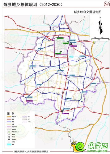 魏县城乡总体规划图