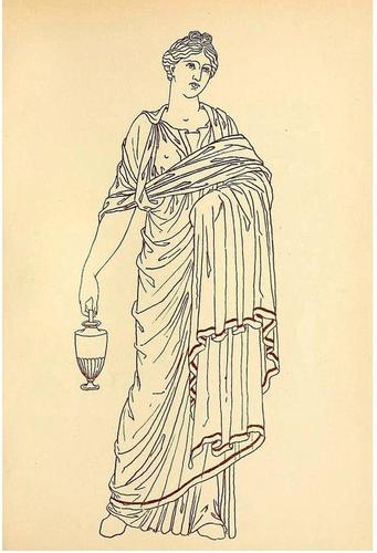 古希腊雕塑作品简笔画