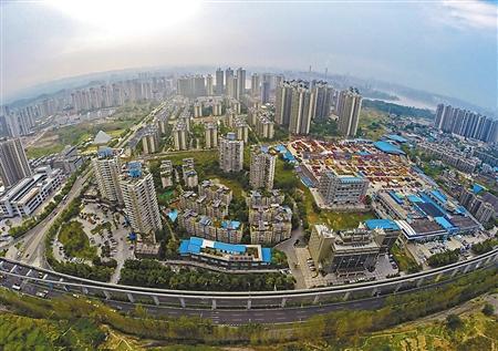 巴南区李家沱新城区 李家沱街道供图