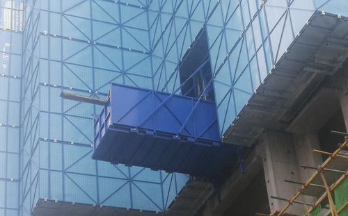 1#楼爬架卸料平台