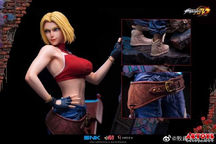 snk正版授权epochstudios拳皇14布鲁99玛丽雕像