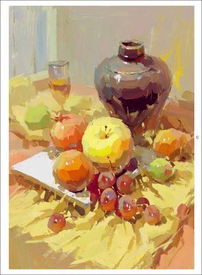敲门砖系列入门有道从照片到几何形体石膏素描头像色彩素描静物素描
