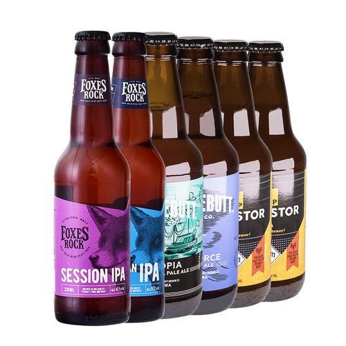 ipa黄啤组合啤酒美人鱼原装进口美国瓶装