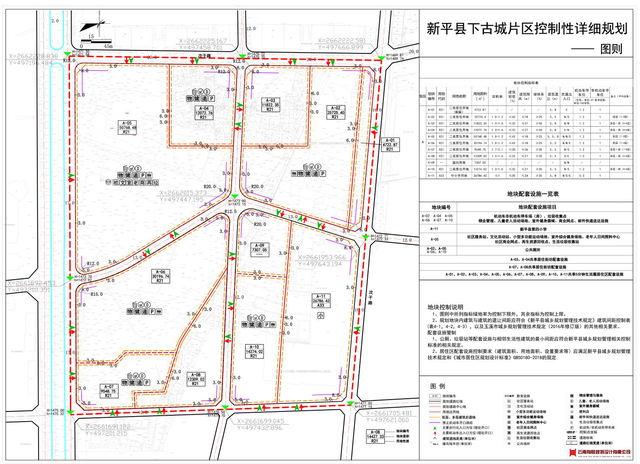 新平县下古城片区控制性详细规划公告