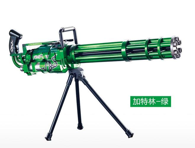 电动连发水弹枪仿真加特林儿童玩具枪吸水晶弹枪巴雷特狙击枪对战