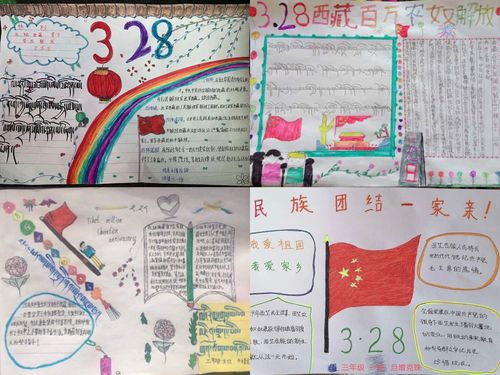 "西藏百万农奴解放61周年纪念日"手抄报评比活动