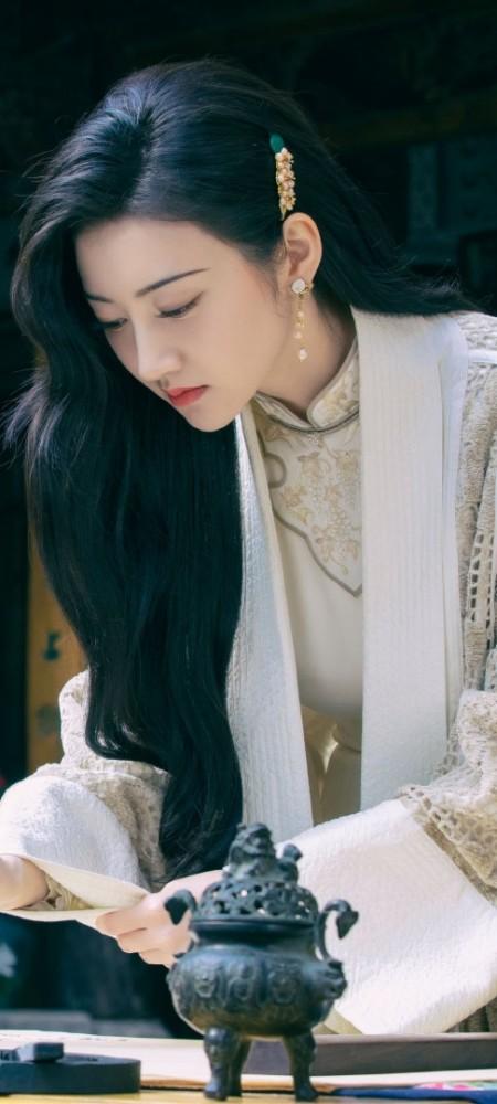 景甜司藤剧照国风淡雅气质高清壁纸无水印