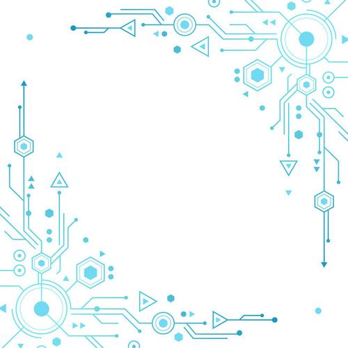 背景 素材 蓝色科技 简约 简约白色 电路 白色 科技简约 科技 白色