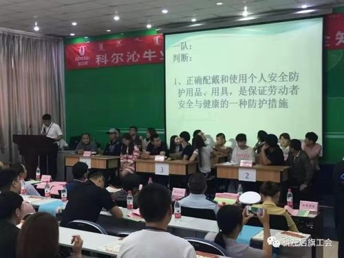 2019年科尔沁牛业安全生产党员在行动活动