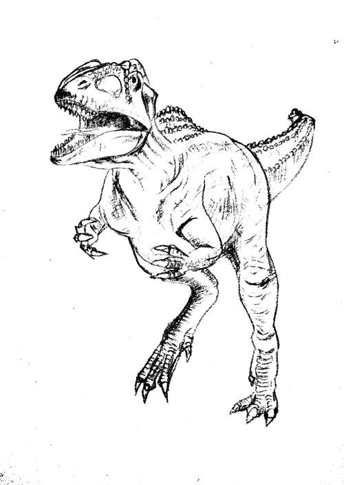 涂鸦之南方巨兽龙