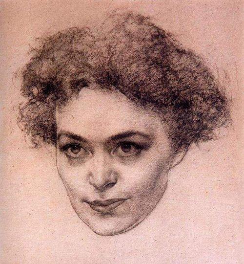 美国杰出画家,列宾的学生,尼古拉·费欣素描作品欣赏