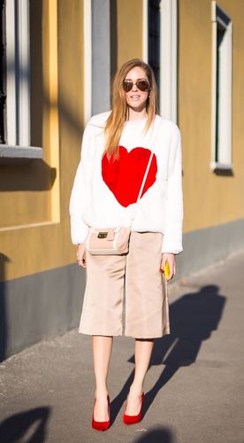 女装,时装,博主,欧美,街拍意大利时尚博主chiara ferragni 街拍 欧美