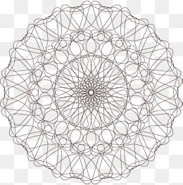 复杂的螺旋花纹纹理图