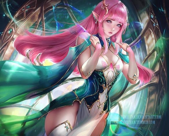 加拿大插画家sakimichan最新游戏动漫人物性感同人赏