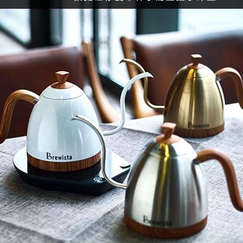 控温新款brewista手冲壶新款bonavita博纳维塔控温咖啡手冲壶6哑光黑